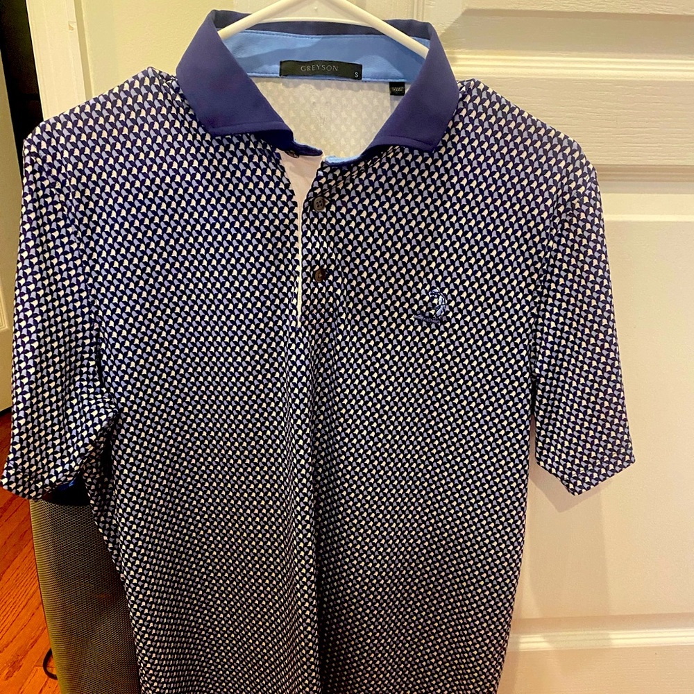 Greyson Golf Polo- Pinehurst Logo Size Small